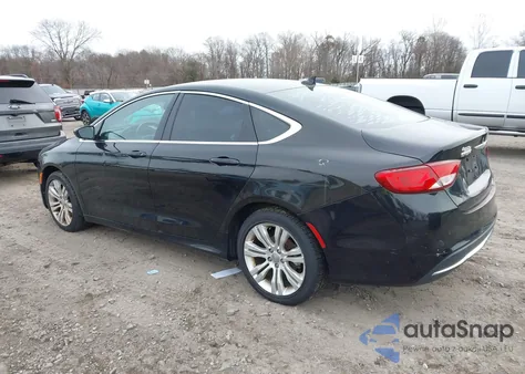 2015 Chrysler 200 Limited из США, поврежденный, VIN 1C3CCCAB7FN753109